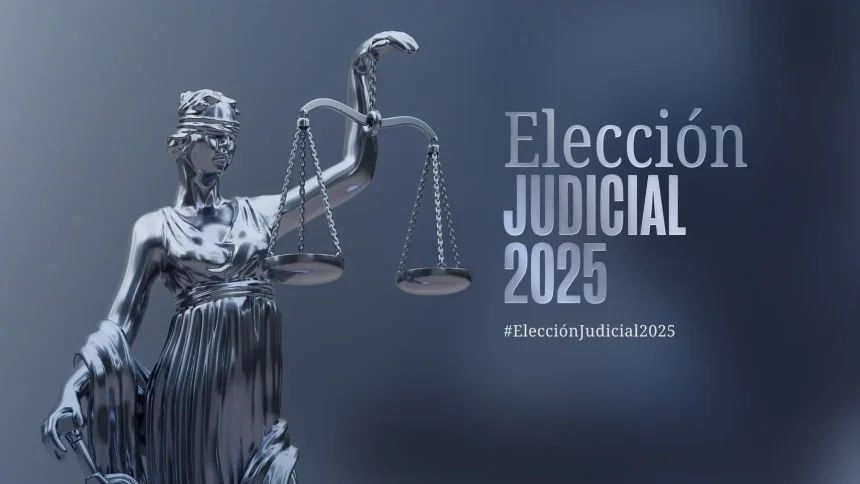 eleccion judicial 2025 Prueba de fuego del Poder Judicial, domingo 1º. de junio