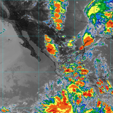 Lluvia, vientos y oleaje fuerte en Guerrero por Ciclón Tropical Cuatro-E