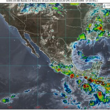 Pronostican lluvias intensas por ciclón tropical Cinco-E