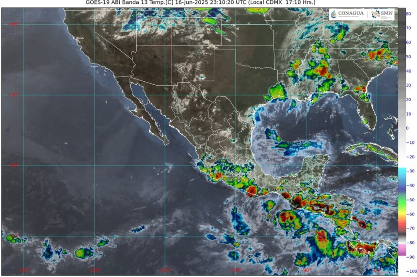 Pronostican lluvias intensas por ciclón tropical Cinco-E