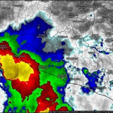 Auguran más lluvias la tarde/noche de este miércoles