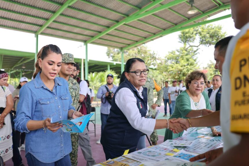 Miles de familias fueron apoyadas en Tianguis del Bienestar