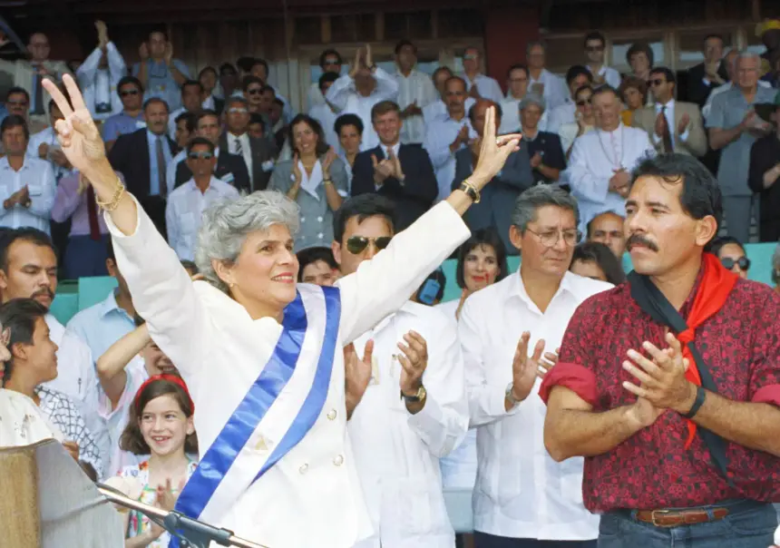 Falleció Violeta Barrios, expresidenta de Nicaragua