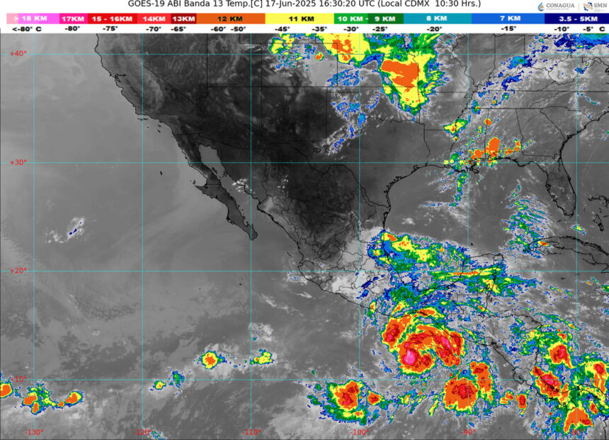 Erick causará lluvias, marejadas, inundacione y deslaves