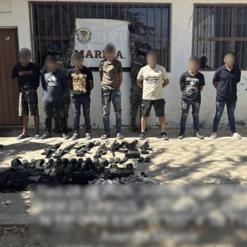 PORTADA MICH Capturan a siete miembros de La Familia Michoacana en Coyuca de Benítez