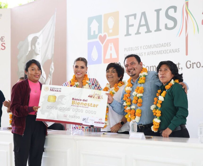 Gobernadora entregó tarjetas FAISPIAM en La Montaña; inversión: 35 millones de pesos