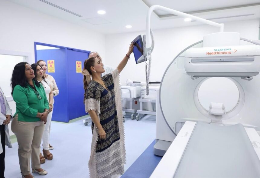 Evelyn Salgado entregó a IECAN equipo de diagnóstico SPECT-CT, único en Latinoamérica