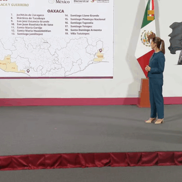 Más de 59 mil afectados por Erick han sido atendidos por Gobierno federal