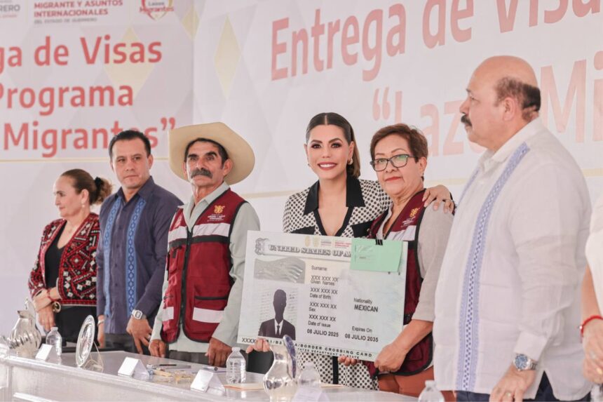 Gobernadora entregó 139 visas de «Lazos Migrantes»