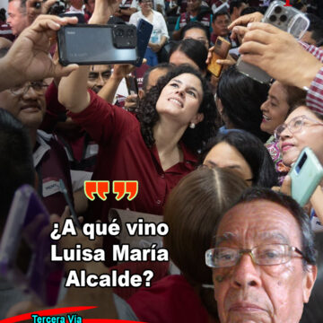 ¿A qué vino Luisa María Alcalde?