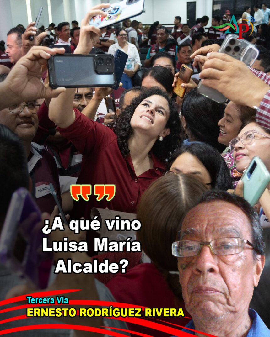 ¿A qué vino Luisa María Alcalde?