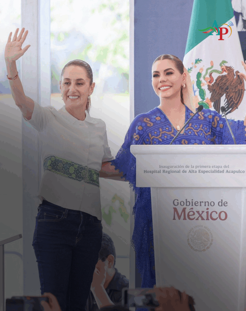Inauguran Claudia y Evelyn primera etapa de Hospital Regional de ISSSTE