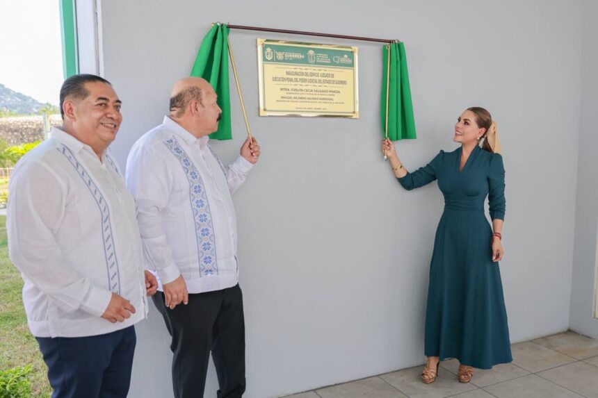 Gobernadora inauguró sede del Juzgado de Ejecución Penal en Acapulco