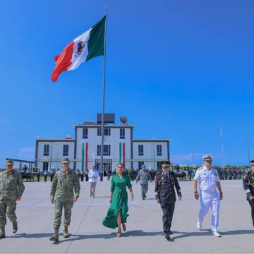 #Evelyn dió bienvenida a nuevo mando de la Guardia Nacional