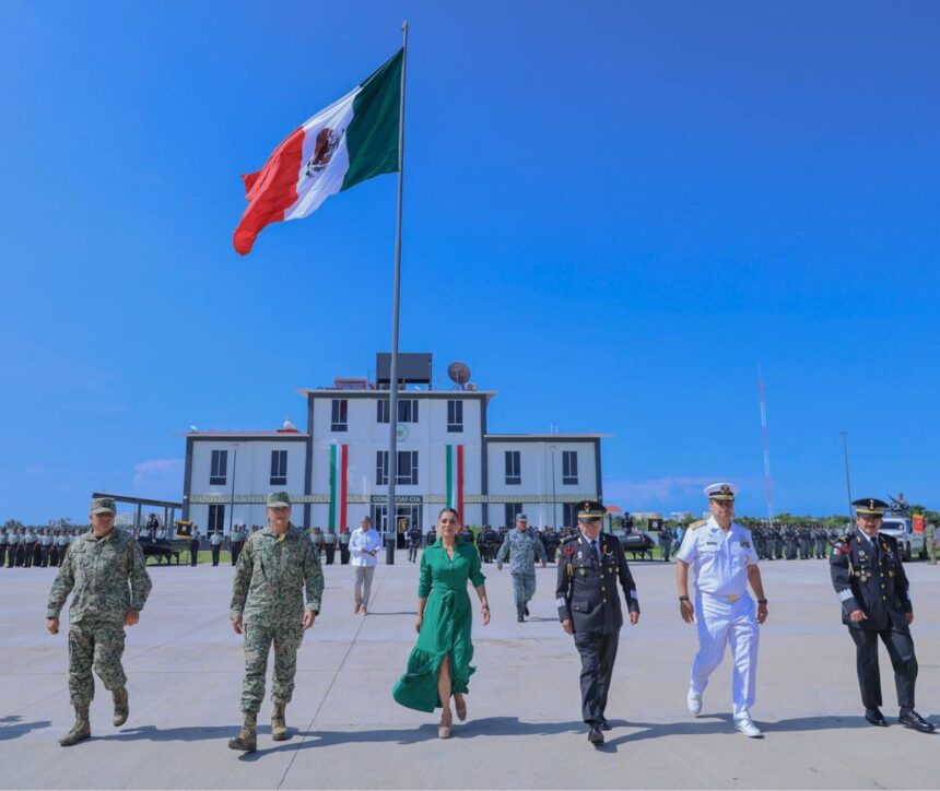 GN MANDO11 #Evelyn dió bienvenida a nuevo mando de la Guardia Nacional