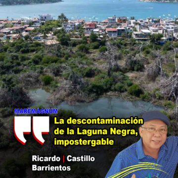 La descontaminación de la Laguna Negra, impostergable 
