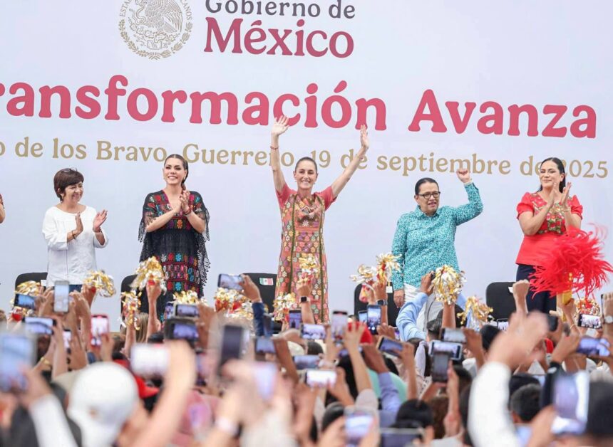 Claudia Sheinbaum y Evelyn Salgado consolidan la transformación en Guerrero