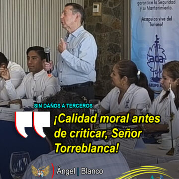 ¡Calidad moral antes de criticar, Señor Torreblanca!