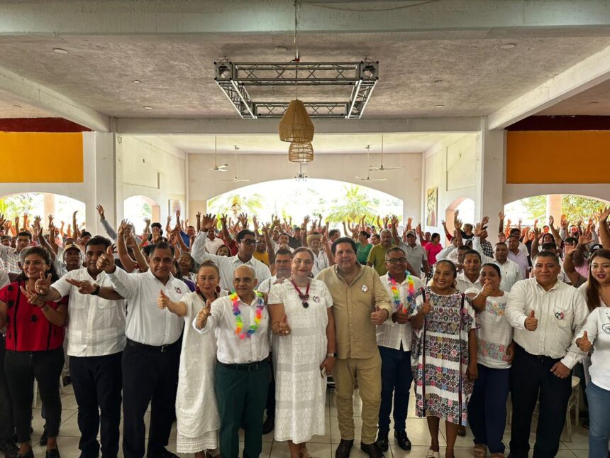 Senador Añorve asistió a toma de protesta del nuevo Comité Directivo del PRI Ometepec