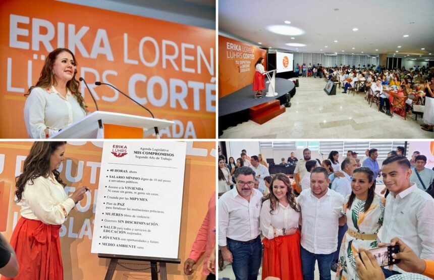 Dip. Erika Lhürs destaca aprobación de leyes en pro de los derechos humanos