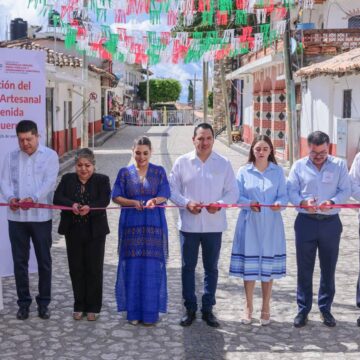 Con obras impulsa Evelyn Salgado desarrollo del Pueblo Mágico de Ixcateopan
