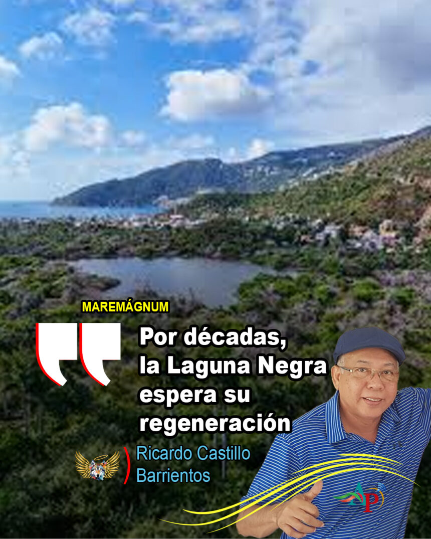 Por décadas, la Laguna Negra espera su regeneración 