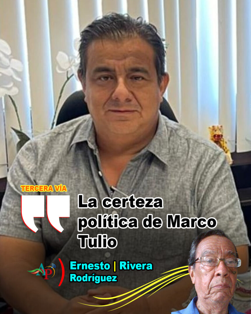 La certeza política de Marco Tulio