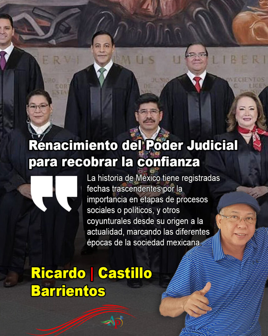 Renacimiento del Poder Judicial para recobrar la confianza