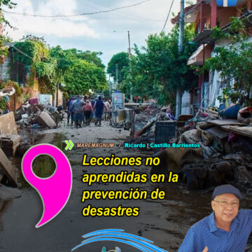 Lecciones no aprendidas en la prevención de desastres