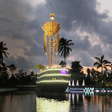 La Catrina ‘domina’ el cielo de Acapulco