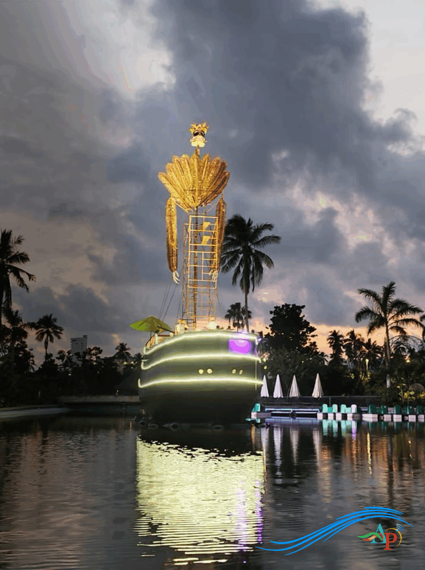 La Catrina ‘domina’ el cielo de Acapulco