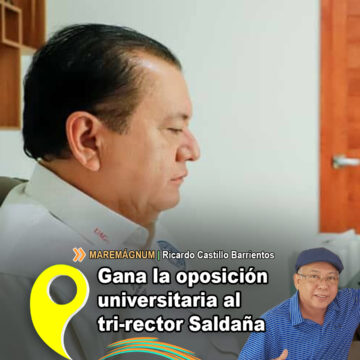 Gana la oposición universitaria al tri-rector Saldaña Almazán