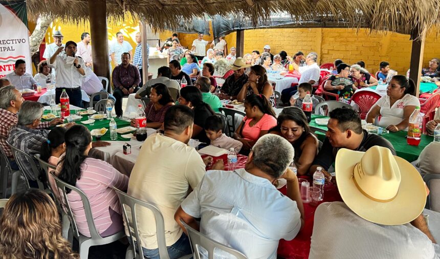 Asistió Senador Añorve a encuentro con priístas de Hutizuco