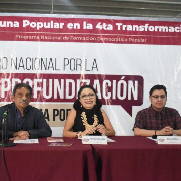 Esthela Damián reafirma compromiso por la paz