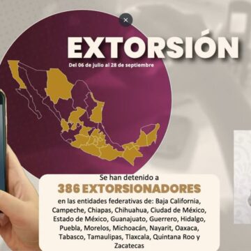 Guerrero, entre estados con más detenciones por extorsión