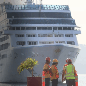 MS Regatta, cuarto crucero de temporada en Acapulco