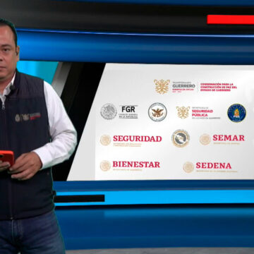 Trabajo entre fuerzas federales y estatales consolida avances de seguridad en Guerrero