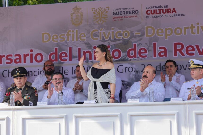 Gobernadora conmemoró el 115 Aniversario del Inicio de la Revolución Mexicana