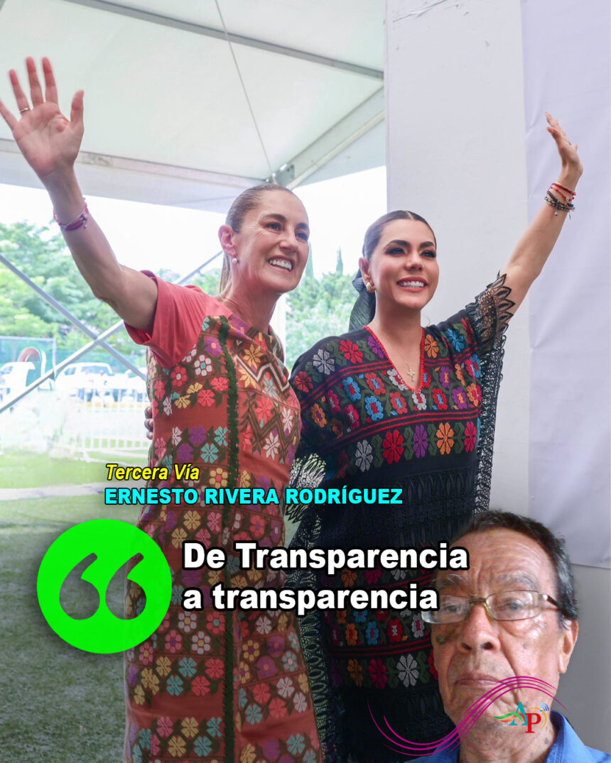 De Transparencia a transparencia