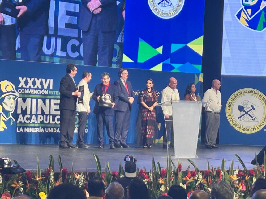 Inaguró Evelyn Salgado la XXXVI Convención Internacional de Minería Acapulco 2025