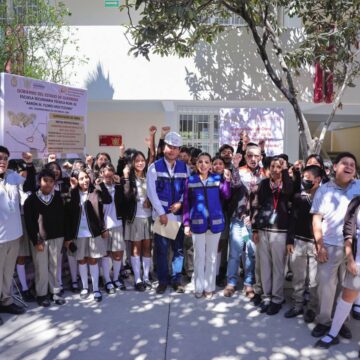 Gobernadora Evelyn Salgado supervisó obras educativas en Chilpancingo