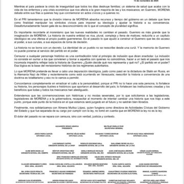 PRI lamenta que Morena pierda tiempo y recursos en debates a conveniencia