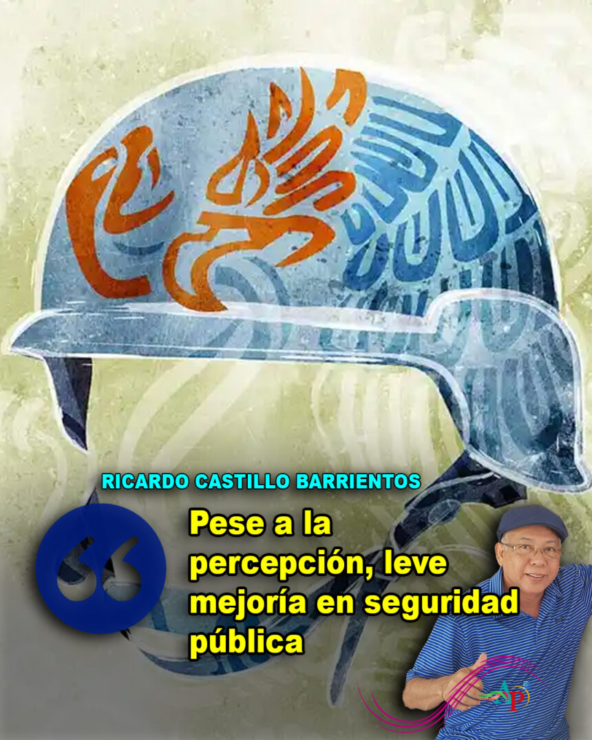 SEGURIDAD.CASTILLO Pese a la percepción, leve mejoría en seguridad pública