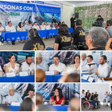 LXIV Legislatura reitera compromiso con personas con discapacidad