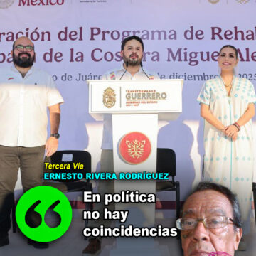 En política no hay coincidencias