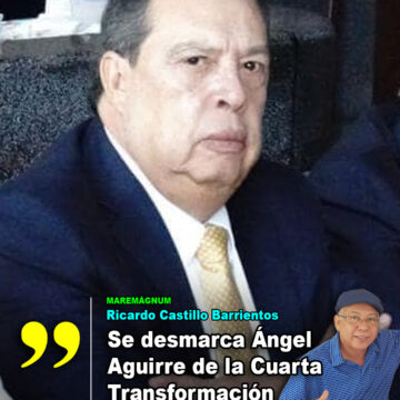 Se desmarca Ángel Aguirre de la Cuarta Transformación 