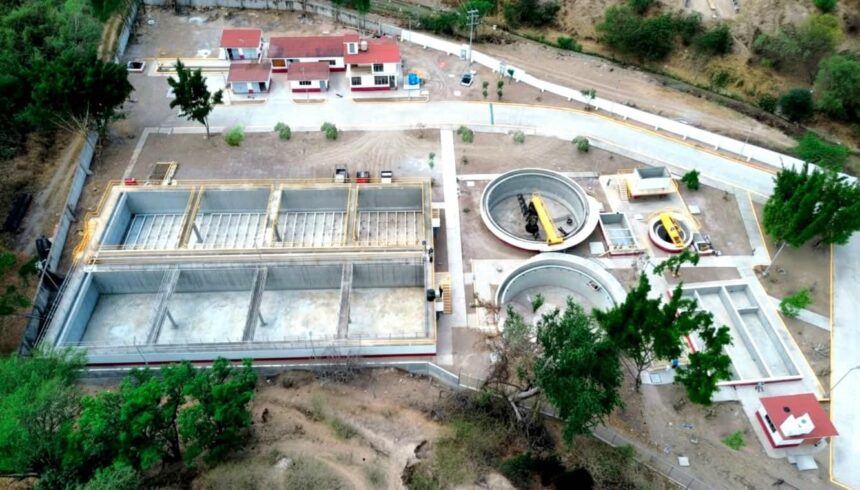 Gobierno del estado rehabilita planta tratadora de aguas residuales en Zumpango