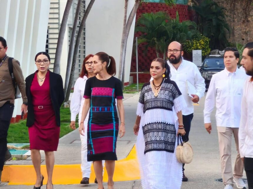 Sheinbaum y Evelyn destacan trabajo coordinado en favor de Acapulco