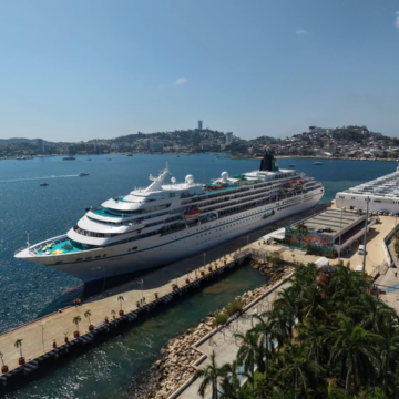 crucero acapulco Recibió Acapulco al MS Amadea, el cuarto del 2026