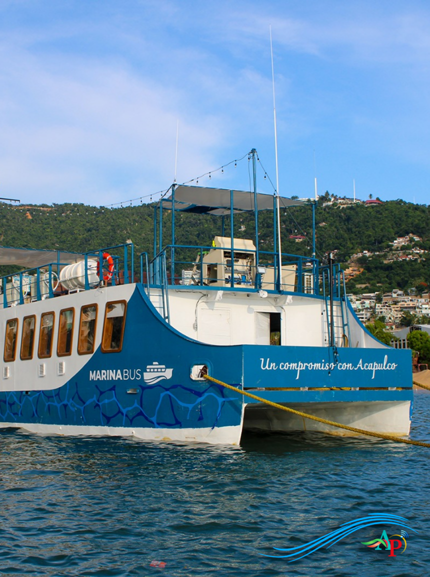 Marinabús reanuda operaciones en Acapulco